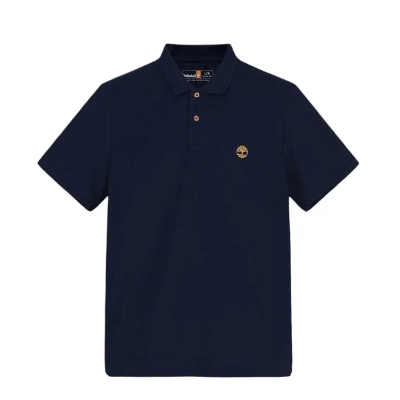 Timberland Polo Shirt Men's Dark Blue Gemstone