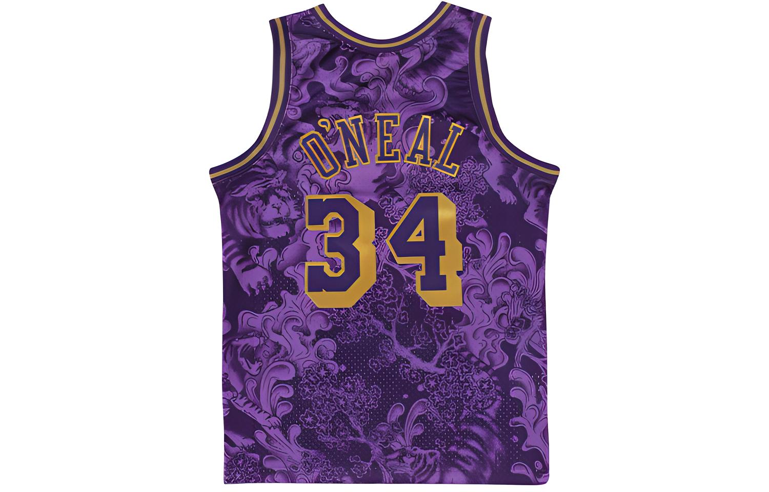 Mitchell Ness Basketball Jerseys Men’s Purple Moderate Bib & Brace