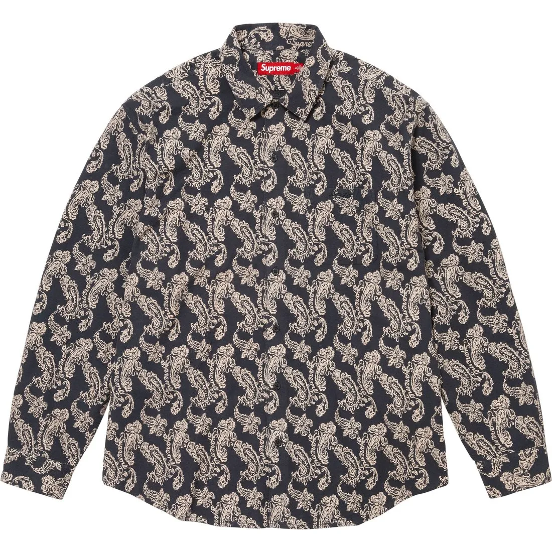 Supreme Paisley Flannel Shirt