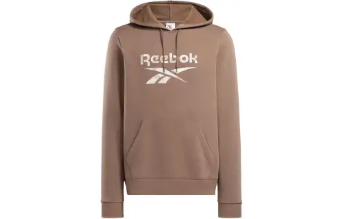 Reebok Sweatshirts Men's Taupe Hooded Moderate Regular