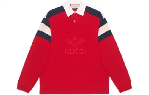 【Previous Season】Oversize polo with Gucci Tennis