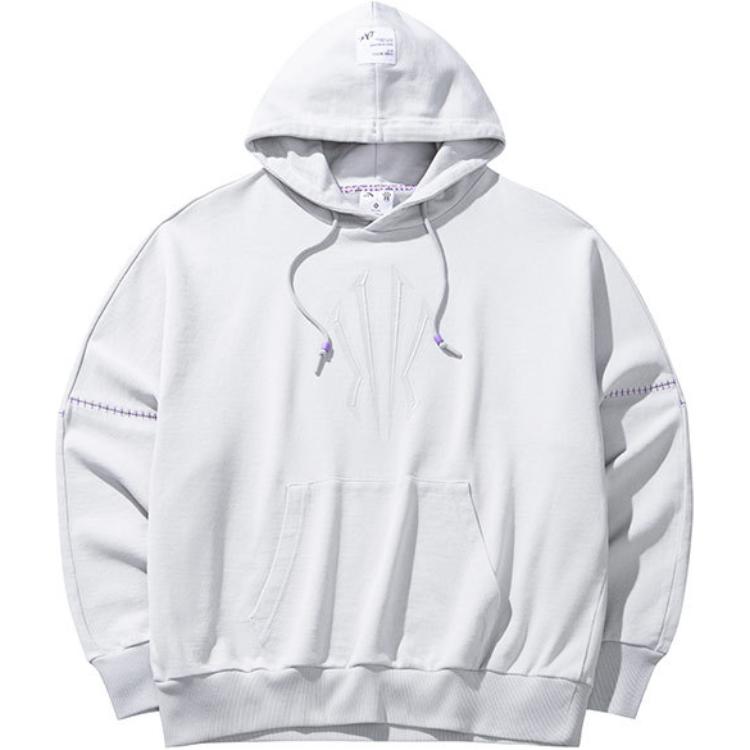 Худи Anta hoodie (розово-серое)