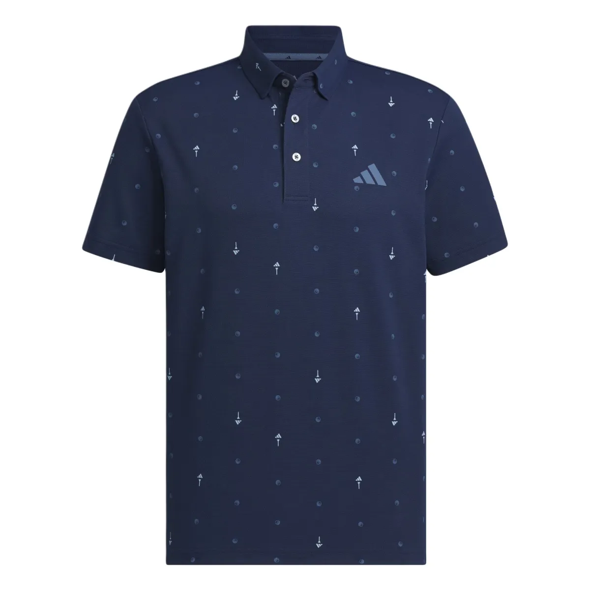 Adidas MONOGRAM Polo Shirt Men's College Navy