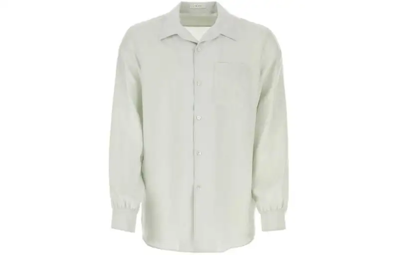 THE ROW Shirts Men's Beige Pointed Collar Moderate Other