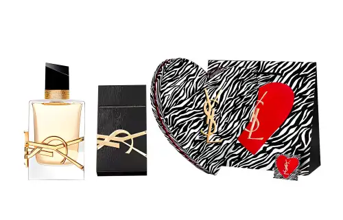 YSL, perfume, gift box, floral lavender zebra, 50 ml