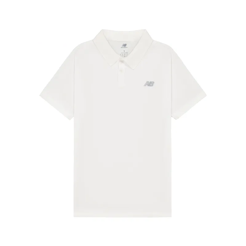 New Balance Polo Shirt Men's White