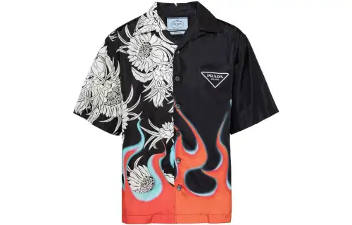 PRADA Shirts Men's Multicolor Moderate