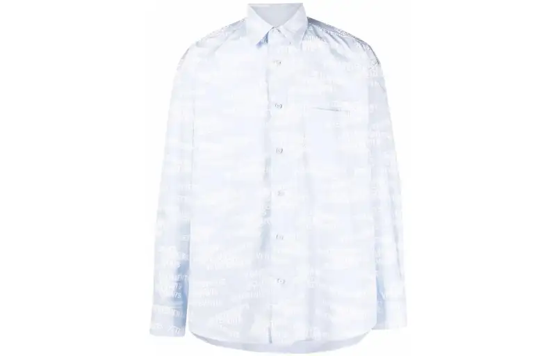 Vetements Shirts Unisex White Lapel Moderate Other