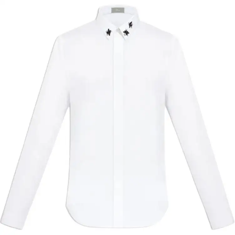DIOR Shirts Men's White Moderate