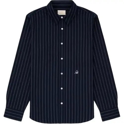 Aime Leon Dore X New Balance 997 Striped Oxford Shirt