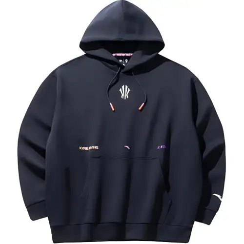 Anta Basketball Collection Sweatshirt Unisex Basic Black