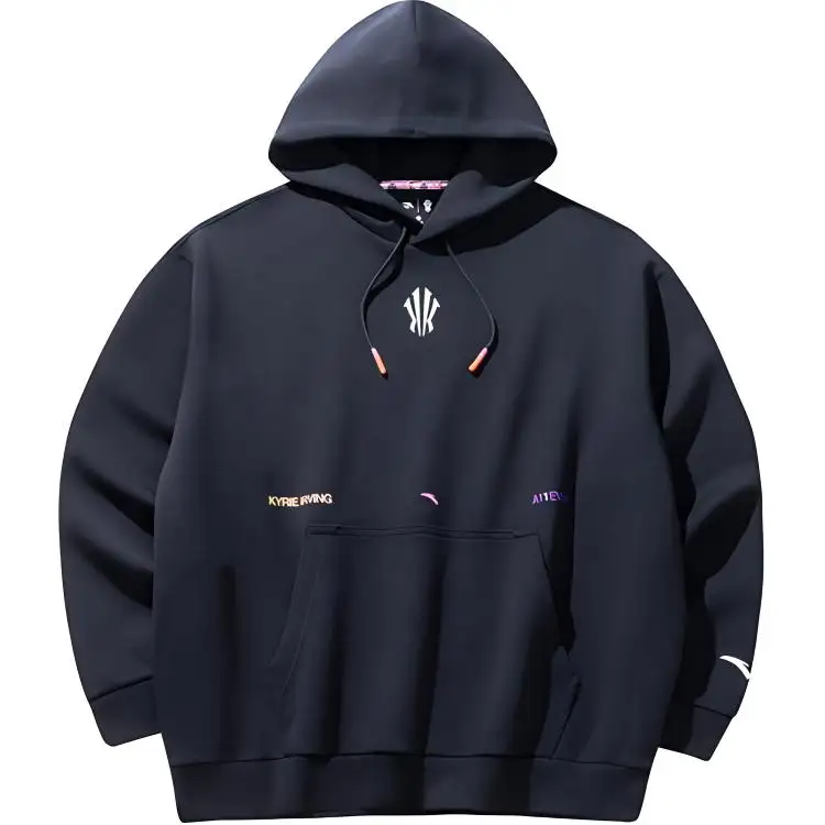 Anta Basketball Collection Sweatshirt Unisex Basic Black