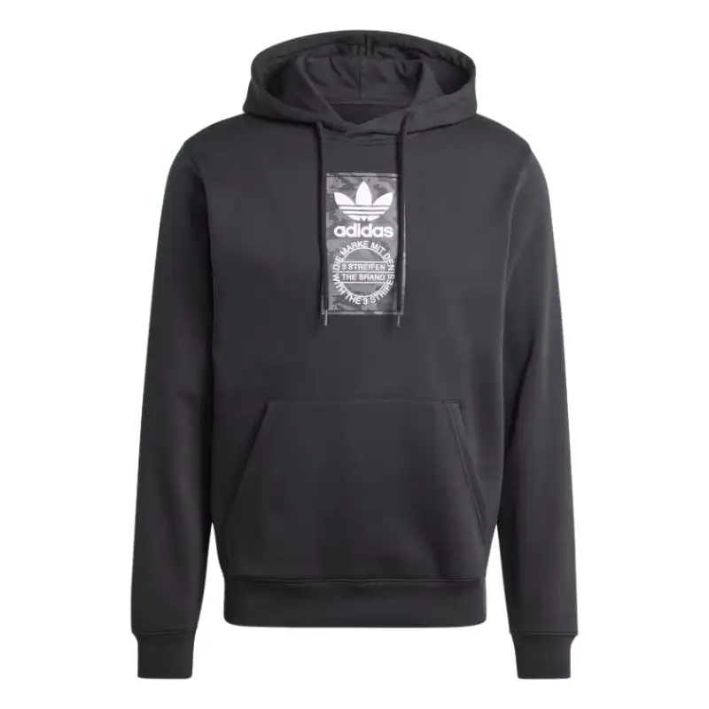 Adidas Originals CAMO LAB HOODED SWEATSHIRT Men's Black
