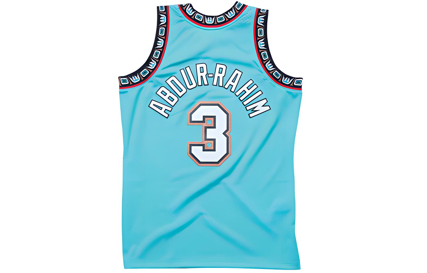 Mitchell Ness Grizzlies number jersey