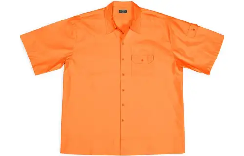 Balenciaga FW22 Shirt Loose Fit Men's Orange