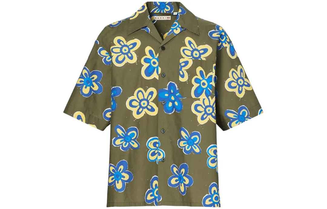 UNIQLO X Marni Oversized Open Collar Shirt