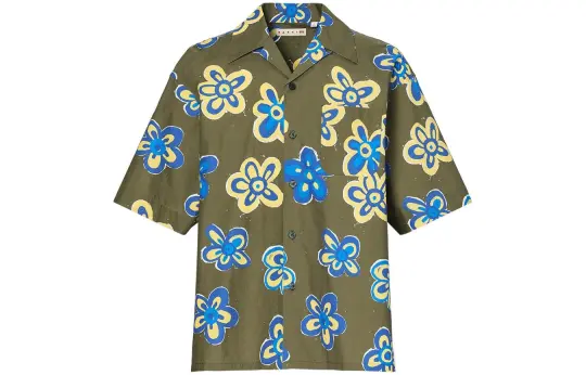 UNIQLO X Marni Oversized Open Collar Shirt