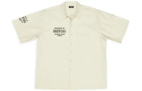 Balenciaga Property FW22 Shirt Men's Ecru