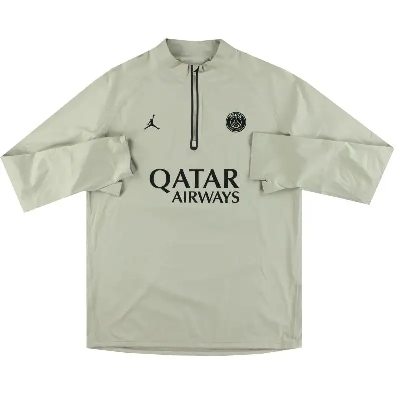 Jordan Paris Saint Germain Sweatshirts Men's Beige Half Turtleneck Moderate Other