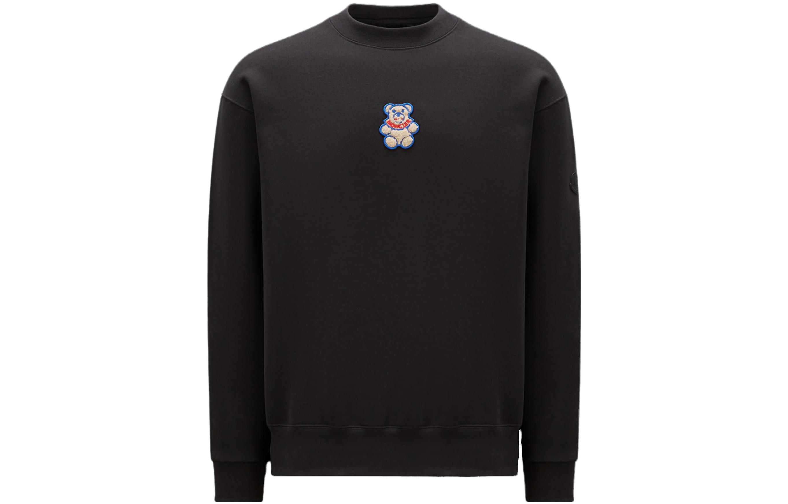 Мужской свитшот Moncler (черный)