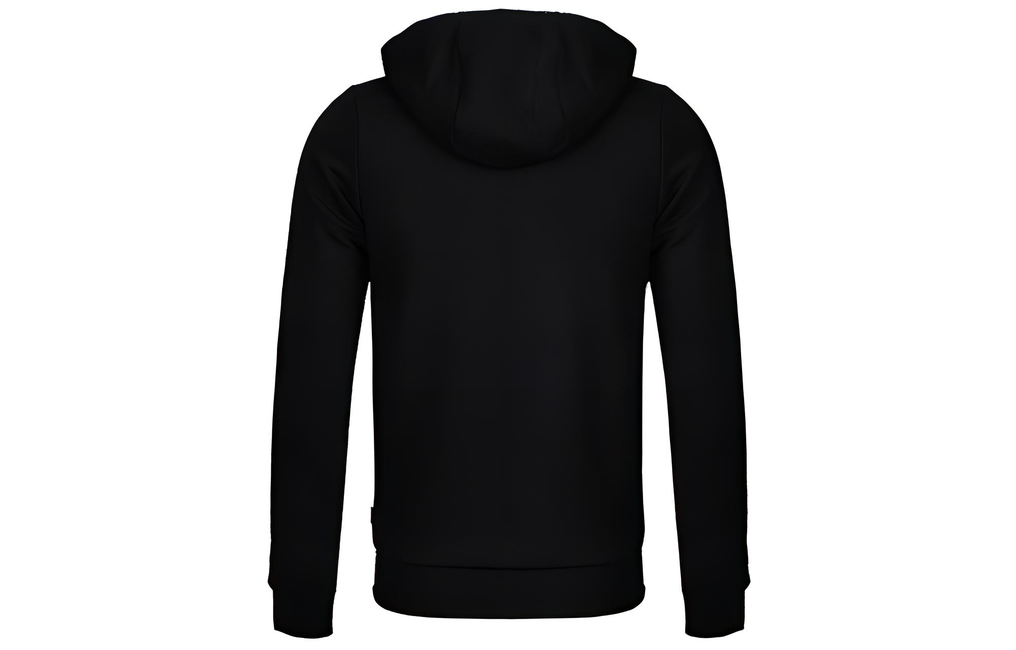 Мужская куртка adidas M Ce Zip Hdy (черная) — фото 2