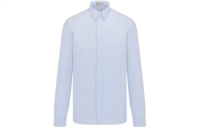 DIOR Shirts Men's Light Blue Moderate