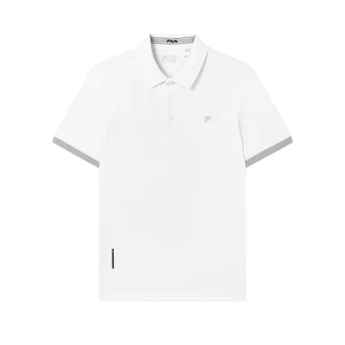 FILA Polo Shirt Men's Standard White
