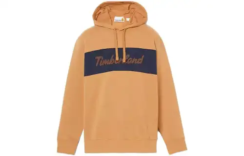 Timberland Sweatshirts Men's Wheat Hooded Moderate Regular