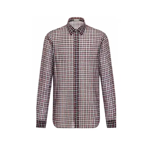 DIOR Quarterly New Products Shirts Men's Red Lapel Moderate Other