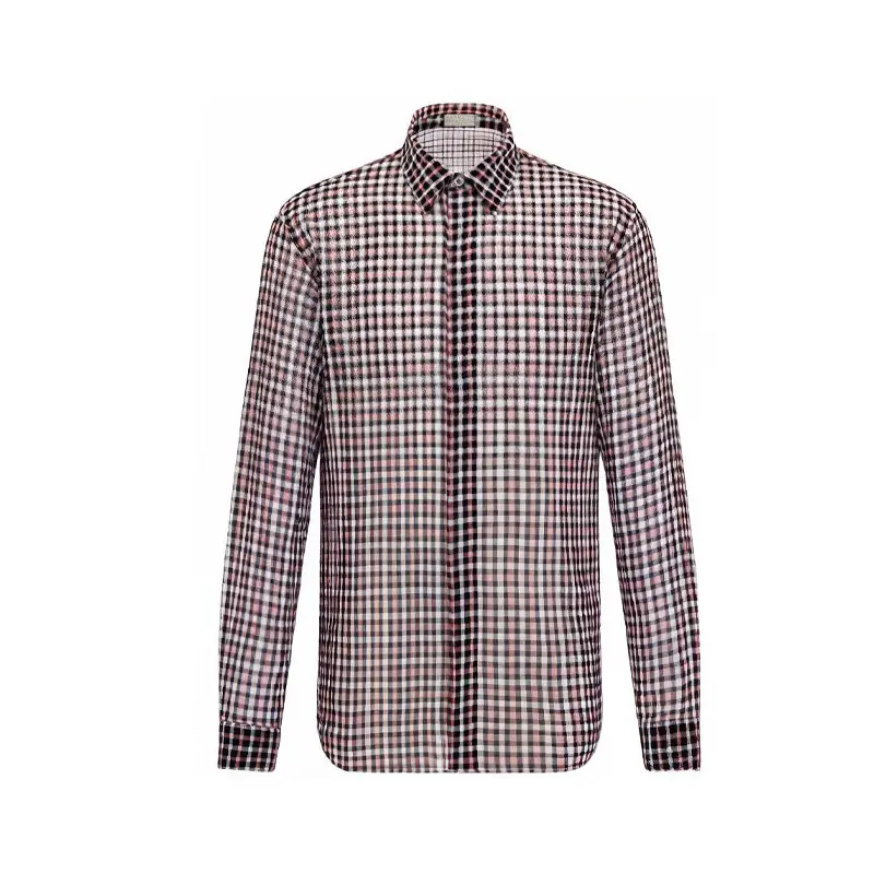 DIOR Quarterly New Products Shirts Men's Red Lapel Moderate Other