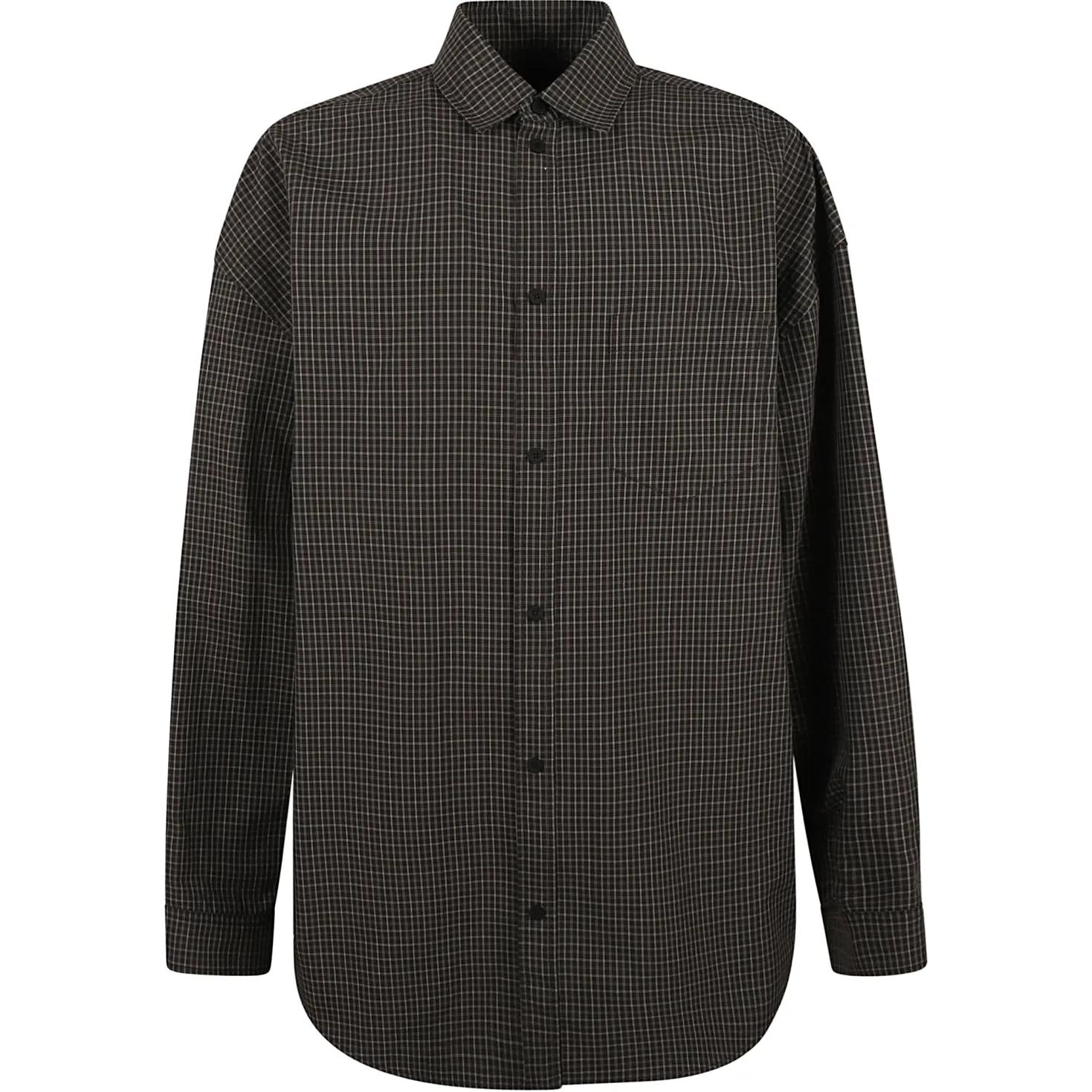 Balenciaga Collared Long Sleeve Shirt