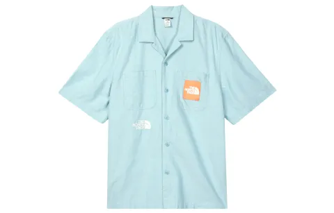 THE NORTH FACE Shirts Men's Blue Moderate