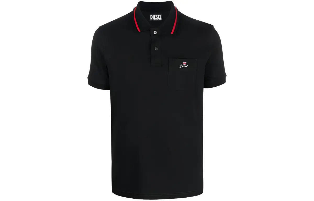 DIESEL Embroidered-logo Polo Shirt
