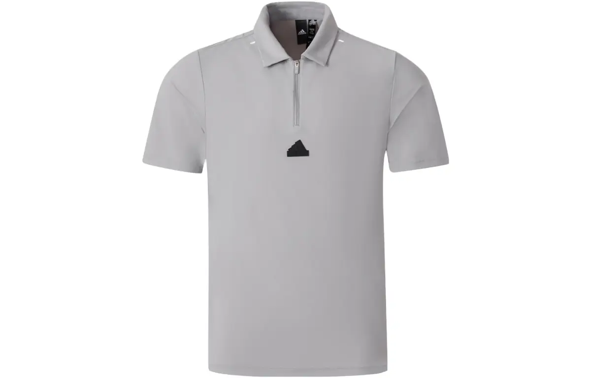 Adidas Polo Shirt Men's Pure Ice Gray