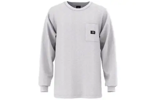 Vans ALDER Sweatshirts Men's Cement Crew Neck Moderate Other