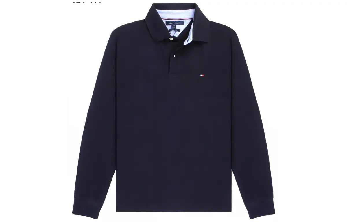 Tommy Hilfiger Polo Shirt Men's Navy Blue