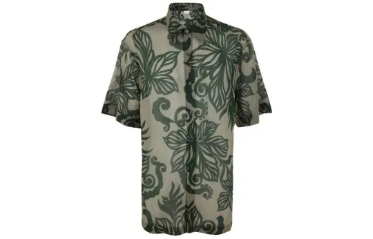 DRIES VAN NOTEN SS23 Shirt Men's Coffee