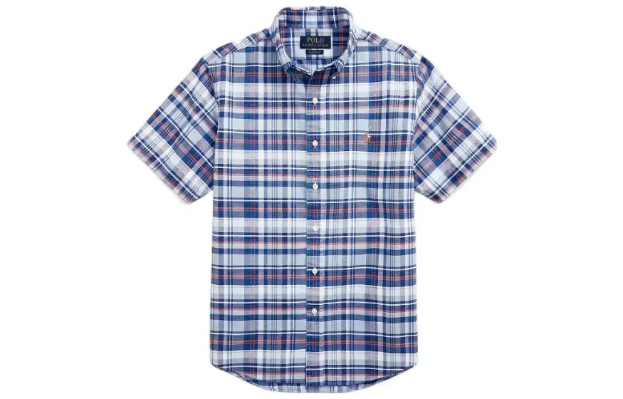 Polo Ralph Lauren FW22 Shirt Classic Version Men's Blue