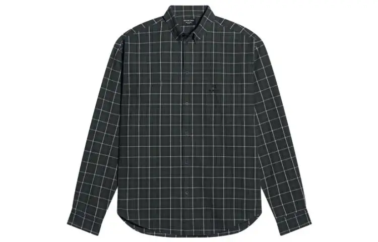 Balenciaga Shirt Loose Fit Men's Black