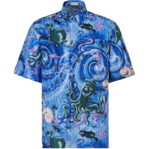 DIOR X Kenny Scharf Sealife Shirt