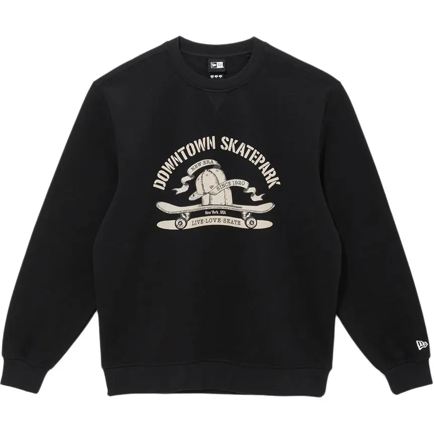 New Era Sweatshirt Unisex Black