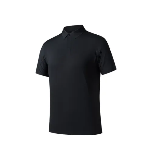 Anta Champion All Weather Collection Polo Shirt Men's Basic Black