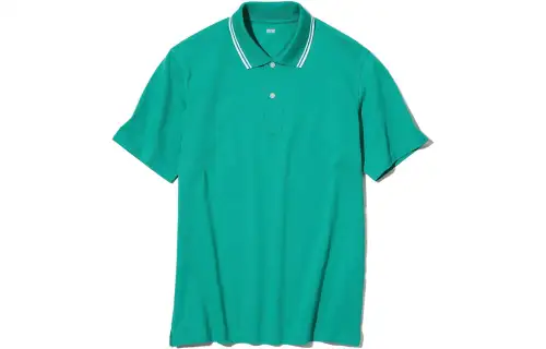 UNIQLO Polo Shirt Men's Grass Green