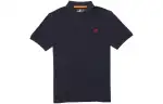 Timberland Polo Shirts Men's Dark Blue Polo Collar Moderate Straight Fit
