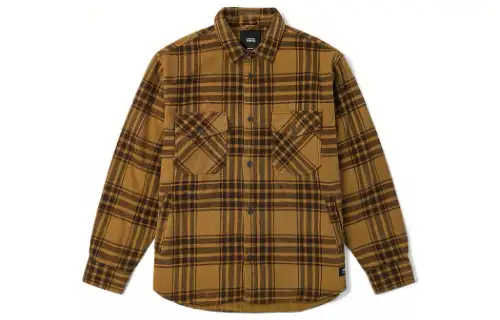 Vans Shirts Men's Yellow Lapel Moderate Other