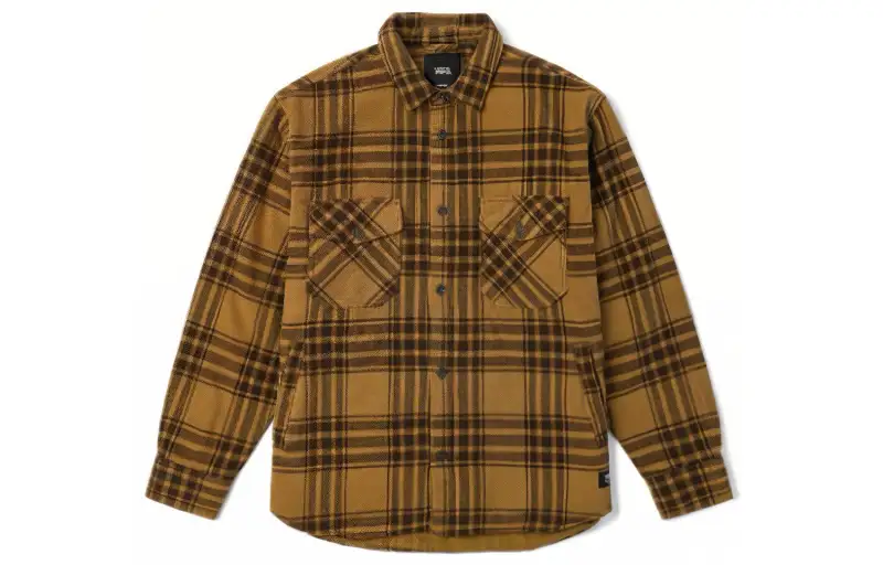 Vans Shirts Men's Yellow Lapel Moderate Other