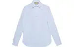 GUCCI Cotton Poplin Shirt With Double G