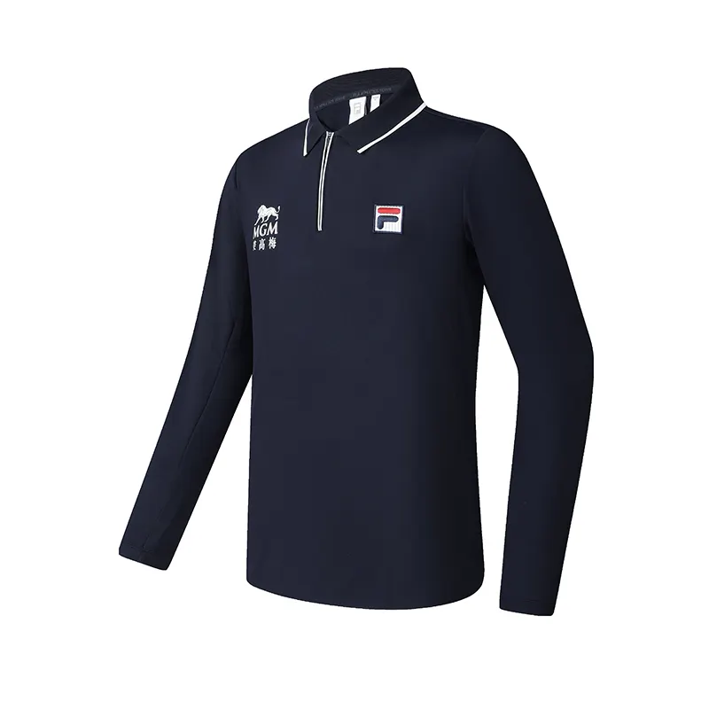 FILA Polo Shirt Men's Royal Blue NV