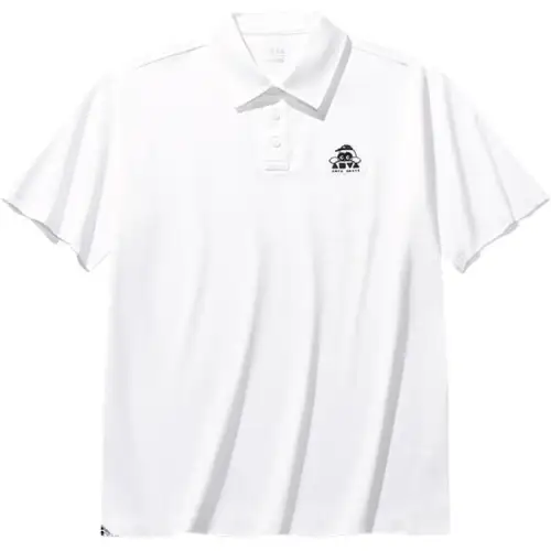 Anta Life Collection Polo Shirt Unisex Snowflake White
