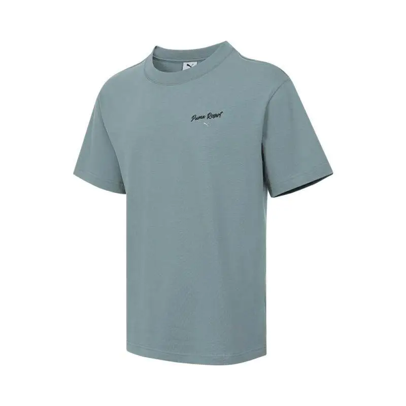 PUMA ESS PREMIUM T Shirt Men's Blue